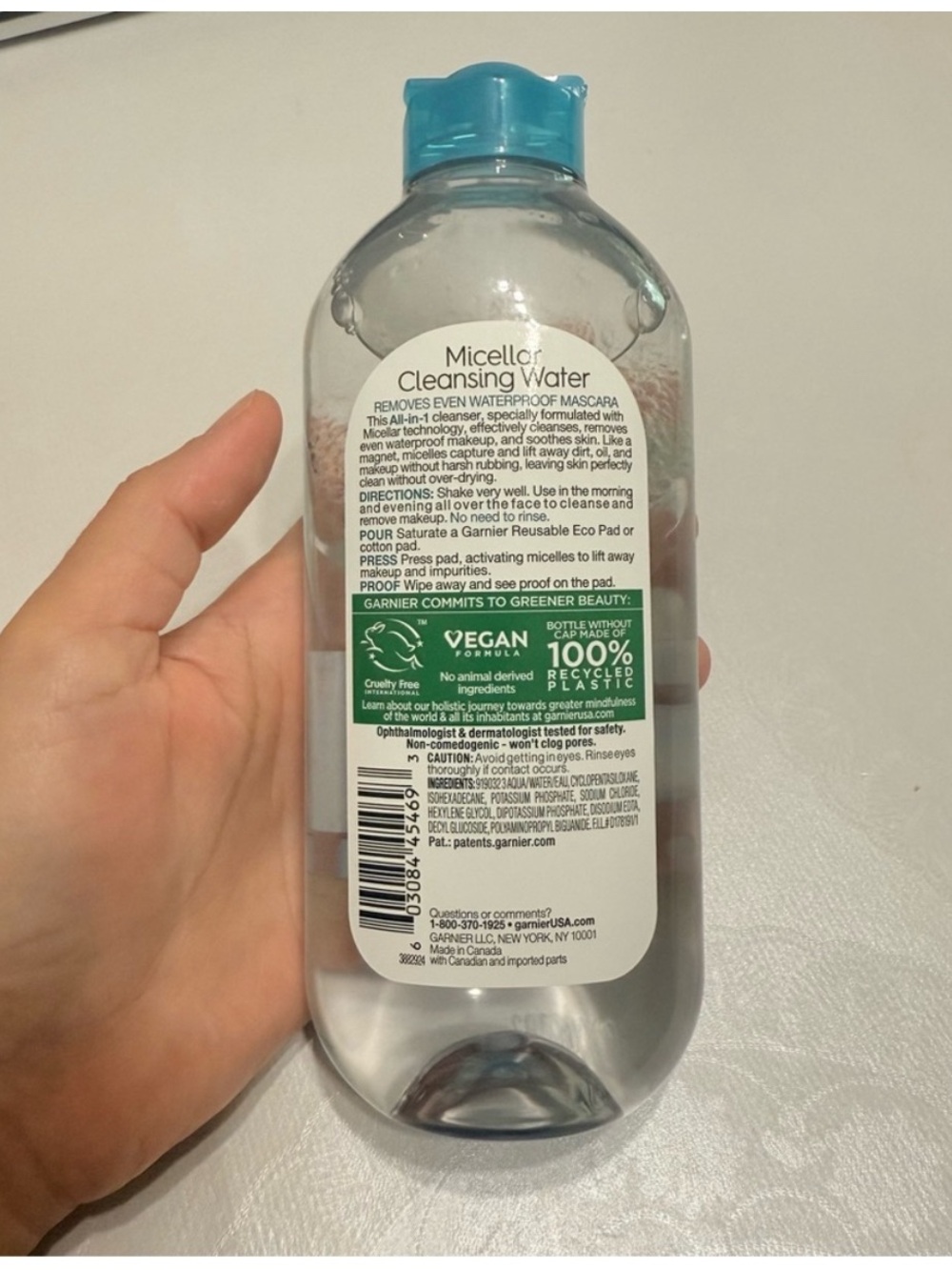 Garnier Micellar Cleansing Water with Blue Cap - Picture 2 of 5
